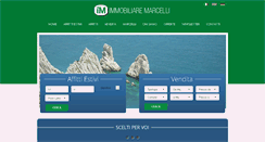 Desktop Screenshot of immobiliaremarcelli.it